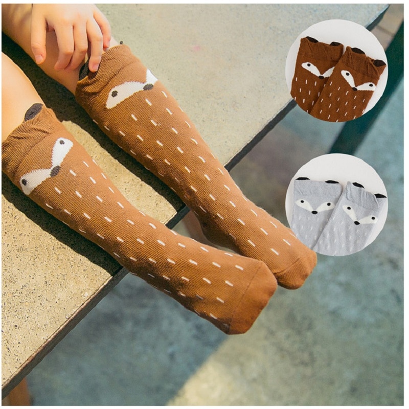 Cartoon Baby Knee High Socks